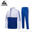 Lidong Custom tweedelige set Womens Tracksuit Trainingspak Sports Jogger Sets Groothandel